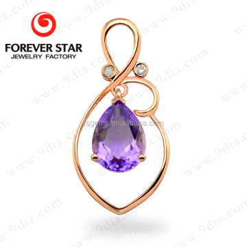 Jewellery 18K Gold Necklace Real Gemstone Jewelry